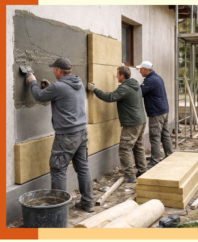 Утепление частного дома в Губкине — тепло, экономия и надежность