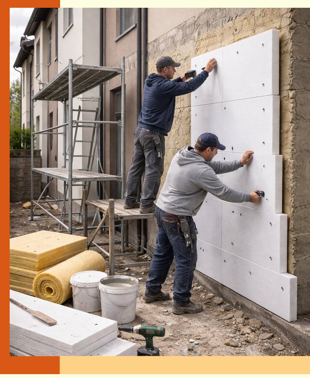 Утепление таунхауса с гарантией комфорта в Губкине