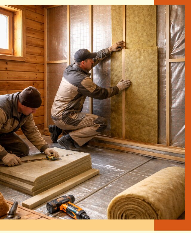 Утепление бани изнутри в Губкине под ключ от 4266 руб./м² | ТепломастерГбк