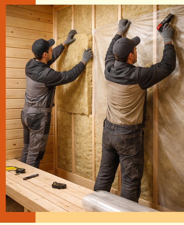 Профессиональное утепление сауны в Губкине с гарантиями качества