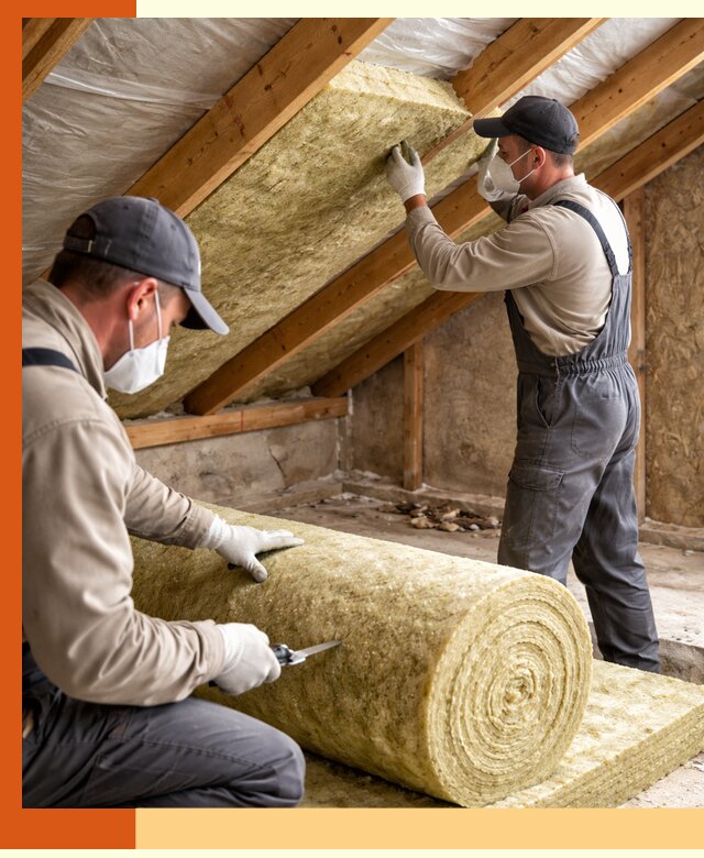 Утепление чердака минватой быстро и качественно в Губкине