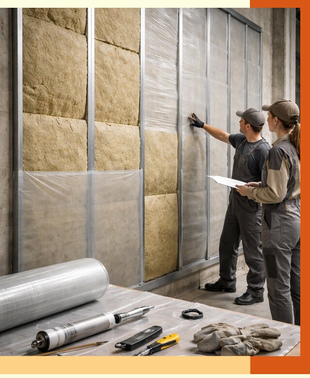 Утепление склада химсырья в Губкине от 4571 руб. под ключ | ТепломастерГбк