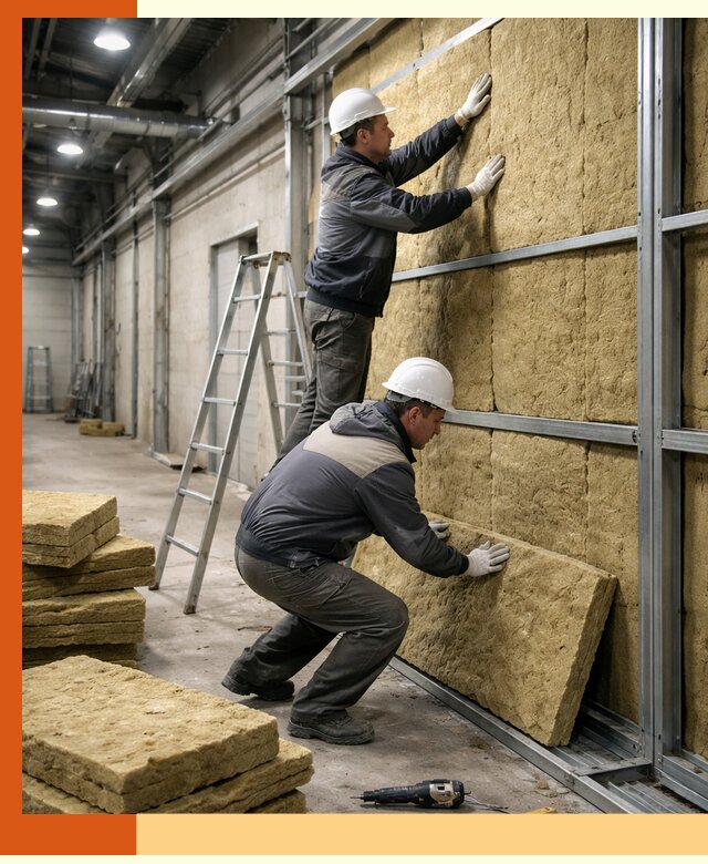 Утепление цеха под ключ в Губкине с гарантией качества