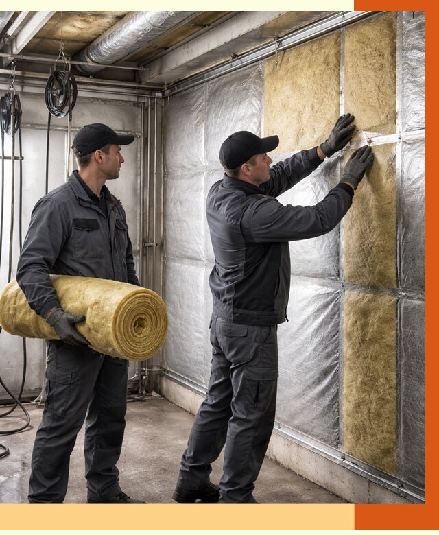 Утепление автомойки в Губкине от 8634 руб./м2 — комплексное утепление под ключ | ТепломастерГбк