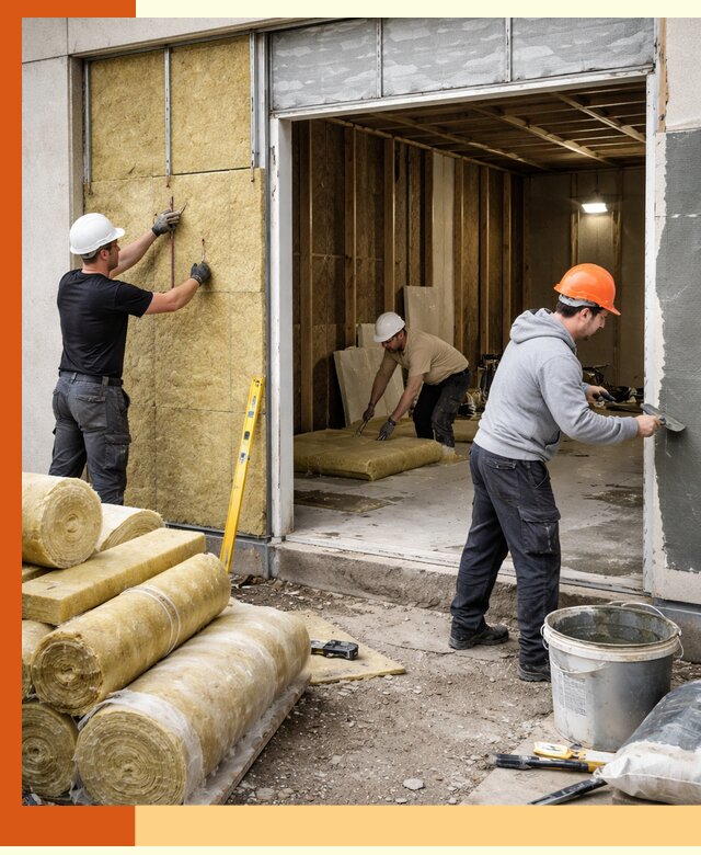 Утепление торгового павильона в Губкине — качественно и энергоэффективно