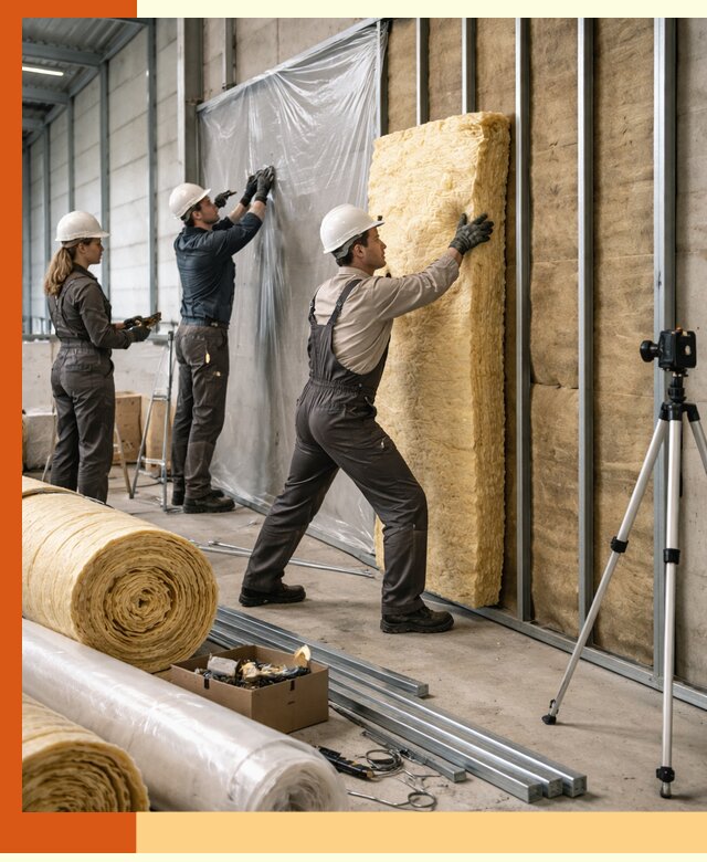 Утепление складского терминала в Губкине профессионально и надёжно