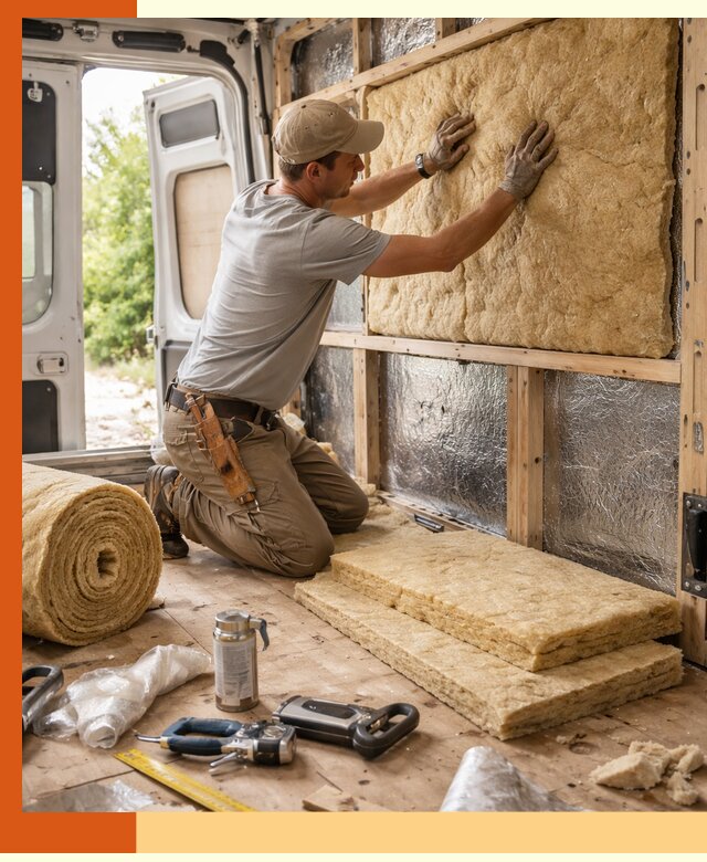 Утепление кемпера под ключ в Губкине с гарантией качества