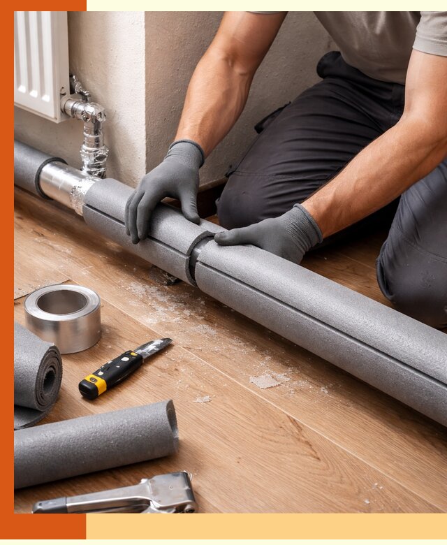 Утепление труб отопления в Губкине: теплоизоляция и защита сети