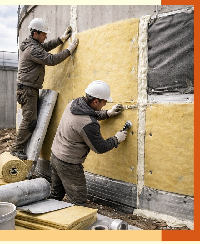 Утепление резервуара в Губкине от 27935 руб/м2 — монтаж ППУ и комплекс под ключ | ТепломастерГбк