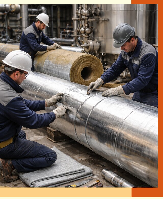 Утепление технологического оборудования в Губкине от 4266 руб. за м2 | ТепломастерГбк