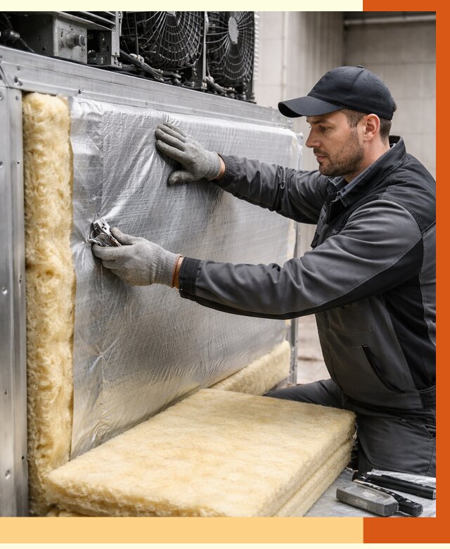 Утепление холодильного агрегата в Губкине от 8634 руб. под ключ | ТепломастерГбк