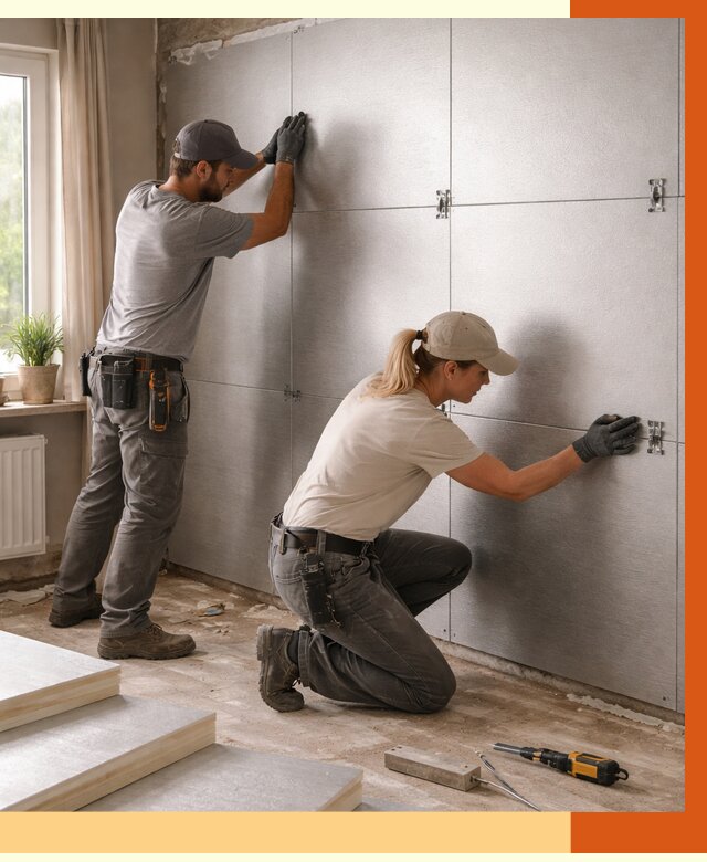 Утепление PIR панелями в Губкине от 4266 руб. под ключ | ТепломастерГбк