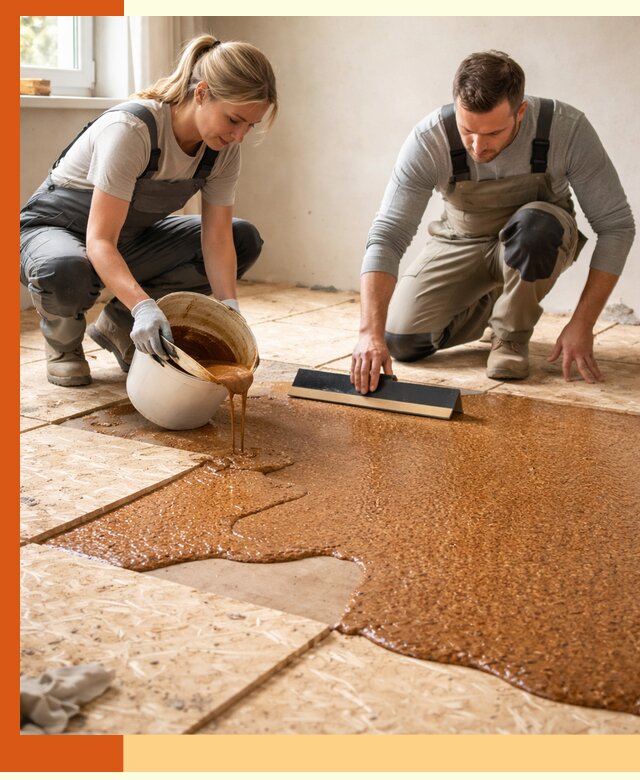 Утепление пола жидкой пробкой в Губкине для квартир и домов