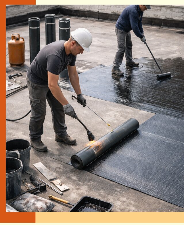 Гидроизоляция кровли в Губкине — надежная защита от протечек