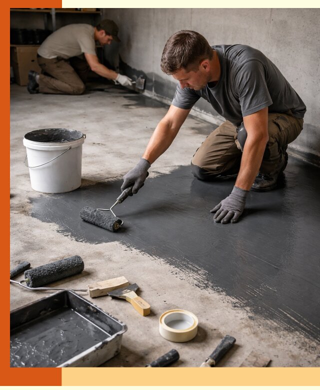 Гидроизоляция гаражного пола в Губкине — надежная защита от влаги