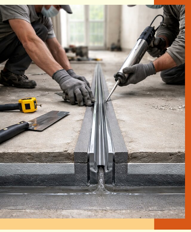 Гидроизоляция деформационного шва в Губкине от 7619 руб. под ключ | ТепломастерГбк