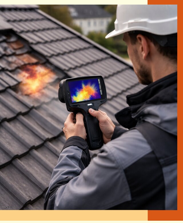 Тепловизионное обследование кровли в Губкине от 4571 руб. — ТепломастерГбк под ключ