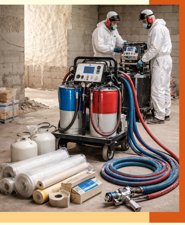 Аренда установки для напыления ППУ в Губкине от 35553 руб. | ТепломастерГбк