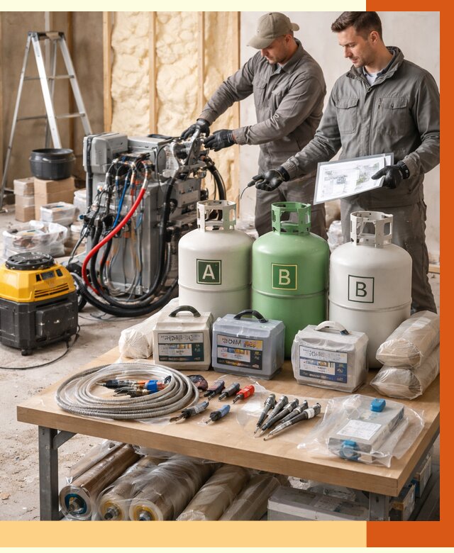 Продажа компонентов ППУ с консультацией в Губкине от 4266 руб. | ТепломастерГбк